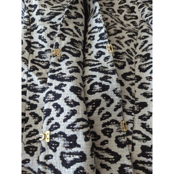 Liu Jo Milano Woman Animal Print Coat size 40 - Picture 6 of 12